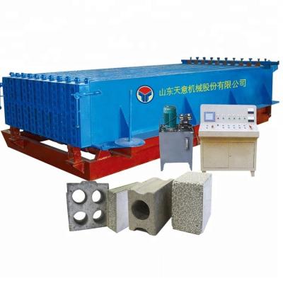 China Hi-tech hollow precast concrete core wall panel machine cement plastering machine for wall gypsum board production line for sale