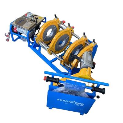 China Building Material Shops Automatic 315MM Electric Hydraulic Fusion Weld Butt Welding Machie for sale