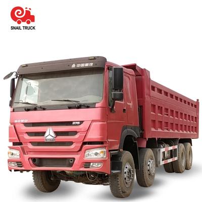 China High loading capacity durable tires used howo truck dumper for transportation > 8L for sale