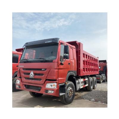 China Used Sinotruk howo dump truck 10 wheels used tipper truck for sale > 8L for sale