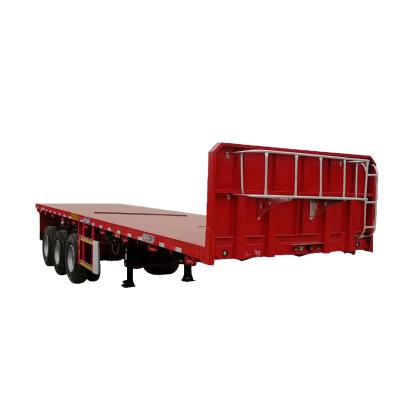 China Truck trailer flatbed trailer, small trailer sale in good price for sale