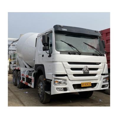 China Construction Material Stores Sinotruk Howo 6X4 LHD RHD 336HP Used 12 Cubic Meter Concrete Mixer Truck Price for sale