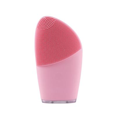 China Home Use Beauty Machine Beauty Care Silicone Sonic Face Cleansing Brush Electric DEEP CLEANSING Facial Massager with USB Charging for sale