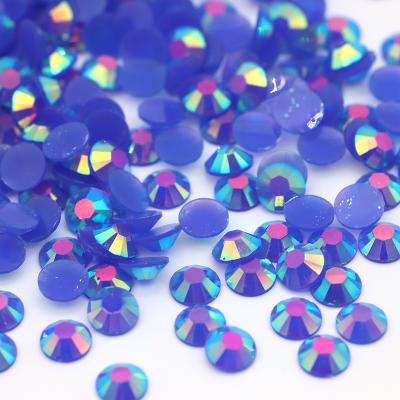 China Round Flat Back 6mm Wholesale Crystal Rhinestones Crafts Nail Face Art Clothes Shoes Bags DIY Flatback Gems 2mm 3mm 4mm 5mm for sale