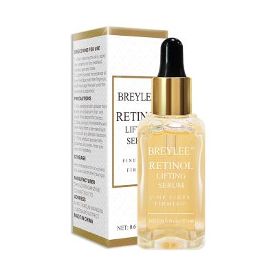 China Skin Revitalizer Breylee Face Skin Fade Fine Lines Firming Retinol Lifting Serum for sale