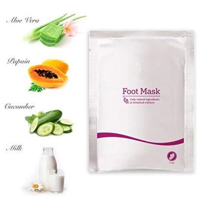 China Remove Thick Corny Layers Japan Natural Customizable Exfoliating Sheet Foot Peel Off Mask Socks For Dead Skin for sale