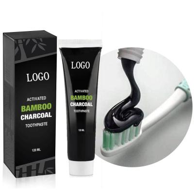 China Manufacturers Factory Private Label Bamboo Charcoal Teeth Whitening Whitening Toothpaste for sale