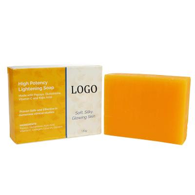 China Organic Papaya Base Soap Private Label High Potency Brightening Kojic Acid Soap for sale