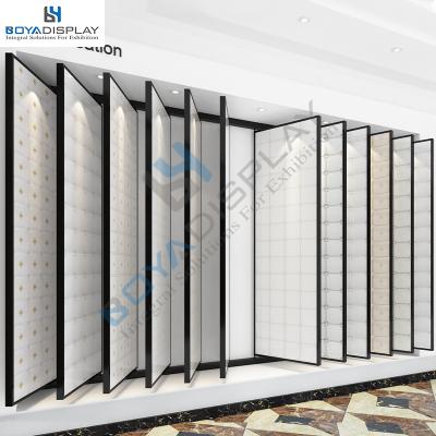 China Durable Tiles Stand Up Display Stands For Ceramic Tile Paging With Basic Type for sale