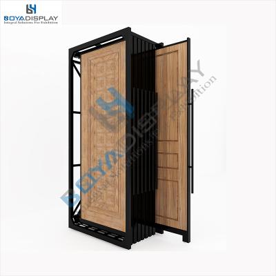 China 2020 Customized New High Quality Sliding Wooden Door Display Rack Rack 800*2000-900*2100mm for sale