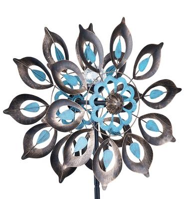 China Art Decor Hourpark Factory Direct Sale Best Selling Wind Spinner Apture Ornaments Metal All-Season Patio Outdoor Patio, Outdoor Sill for sale