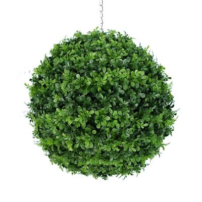 China Wholesale Minimalist Hourpark Artificial Boxwood Grass Ball Simulated Grass Topiary Ball For Garden Decoration for sale