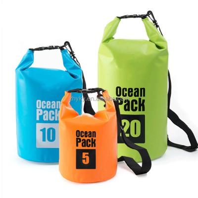 China Custom 100% Logo Waterproof Ocean Pack Dry Bags for sale