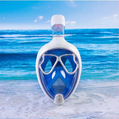 China (Male and Female) Adult Full Face Mask Diving Mask + Snorkeling Tube, Freediving Mask Diving Snorkeling Snorkel for sale