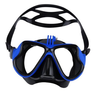 China Anti-fog Professional Scuba Mask Gopro Camera Diving Mask for sale