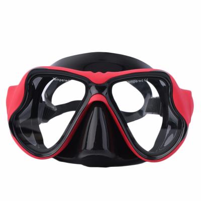 China New Anti-fog Panoramic Silicone NO-Leaking Snorkeling Goggles For Water Sports for sale