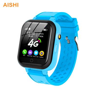 China AISHI T16 4G Full Network Wifi Waterproof Kids Smart Watch with GPS Tracker Video Call SOS Wifi Alarm Voice Chat Album Child Phone for sale