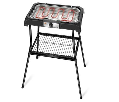 China 2021 Outdoor Adjustable Height Smokeless Home Single Table ioutdoor Grill Electric BBQ Grill 2000w for sale