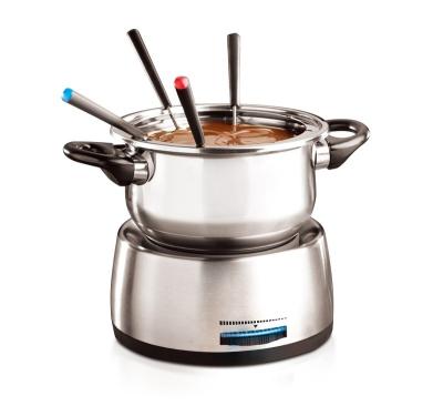 China Viable Electric Portable Fondue for Melted Caramel and Cheese Brushed Chocolate Making Machine - Buy Portable Fondue Set, Electric Chee for sale