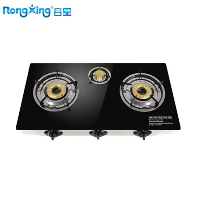 China Hotel CE Certificate Home Use Gas Glass Cooker for sale