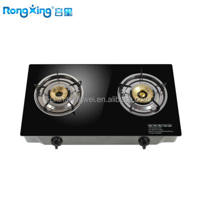 China 2018 New Model Tempered Glass 2 Burner Gas Cooker In Dubai Gas Cooker for sale