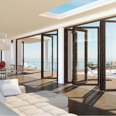 China Bi-Fold Aluminum Folding Doors for sale