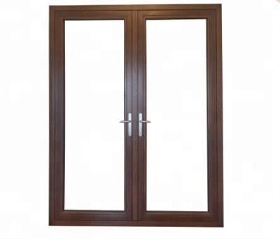 China Swing New House Professional Cheap Windows And Doors Outline Aluminum Hinged Door For Sale for sale