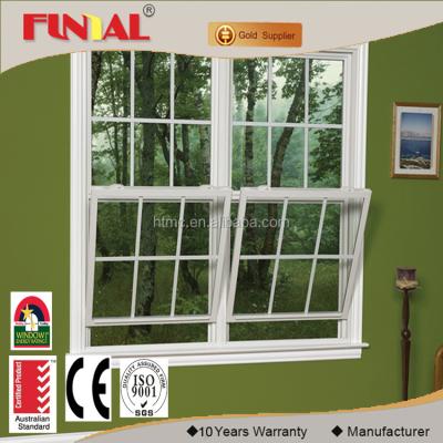 China Swing Window Grilles Design, Wood Grain Aluminum Hot Stamp for sale