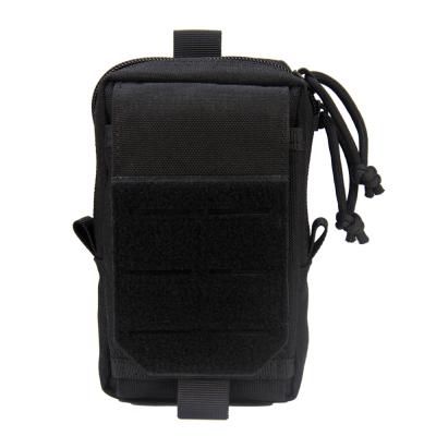 China Water Proof Water Proof Camouflage Outdoor Accessories Bag Multifunction Laser Cut Tactical Molle Phone Holder Belt Pouch Nylon for sale