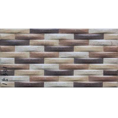 China Ceramic Tiles 3D Rustic Stone Wall Facade Tile 150x300mm for sale