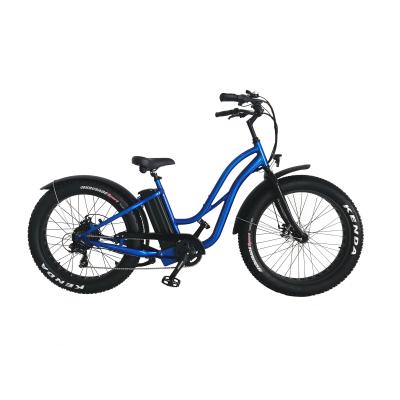 China Aluminum Alloy Greenpedel 48v 500w Electric Fat Tire Bike Disc Brake Folding Ebike For Women for sale