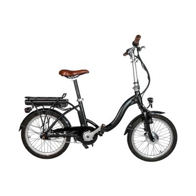 China Aluminum Alloy Greenpedel Cheap Price 36v 250w Front Geared Hub Motor 20inch Electric Folding Bike for sale