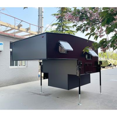 China Travel Trailer Expedition Truck Crate Camper Para Pickup Slide In Slide On Camper Trucks Camper for sale