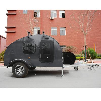 China Caravane de Caravana Mini Todoterreno Minicaravana Tinytrailers Teardrop de Minicamp de trailers de voyage trailer pour Moto for sale