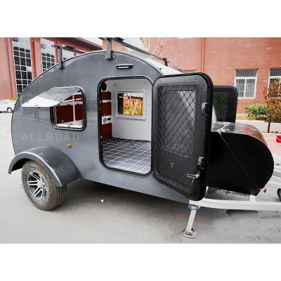 China Travel Trailer Mini Onroad Off Road Teardrop Trailer For 4X4 Onsale Small Camper Trailers for sale