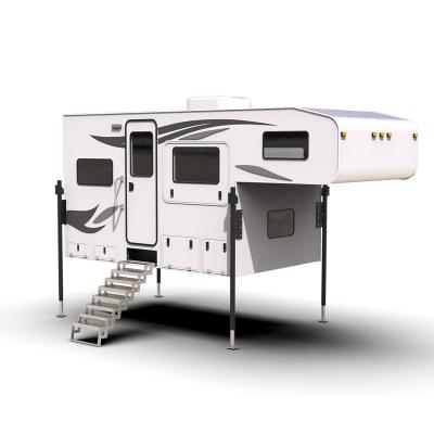 China Travel trailer camper truck aluminum pickup slide on truck camper trailer for sale for sale