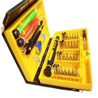 China High Hardness 38-Piece Screwdriver Set Tool 3801 38 In A Screwdriver Mobile Phone Repair Screwdriver Set for sale