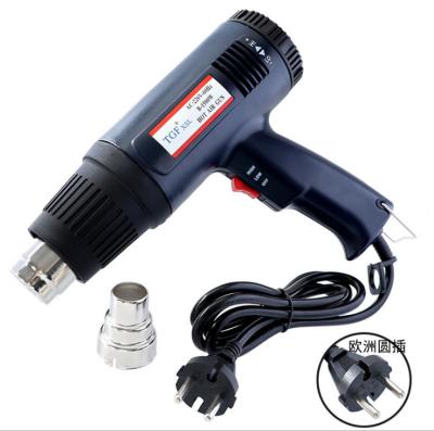 China Hot cheap hair dryer 220v TGF1500W HEAT gun heat air gun cool/hot air heaven and earth TOOL temperature adjustment soft ceramic industrial grade for sale