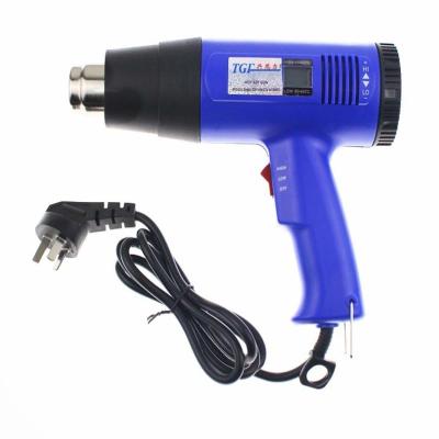 China Air Temperature Change Pneumatic Gun TGF 1600W Digital Display Grade Cool/Hot Adjustable Hot Industrial Heat Gun for sale