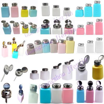 China Cosmetic Lab Use Electronic Factory For Makeup Remover Nail Polish Remover Pump Press The Plastic Bottle for sale