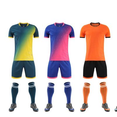 China Best Selling New Design Soccer Sets Uniforms Futbol Kit Adult Kid Football Set Custom Wholesale Training Shirts Costume for sale