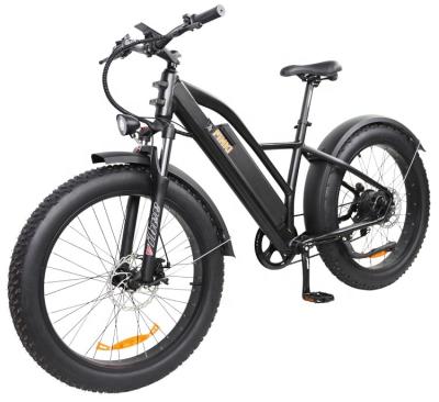 China 36V 500w full suspension long range fat aluminum alloy e cycle bicycle cheap electric ebike 26 inch mountain bike for sale