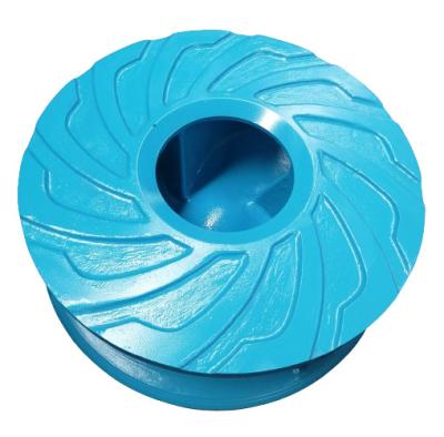 China Slurry Pump High Chrome Cast Iron Slurry Pump Spare Parts Abrasive Resistant Wear-Resisting White Impeller A05 A49 for sale