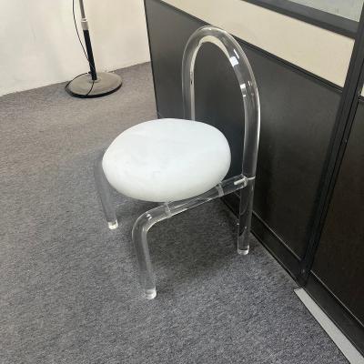 China Transparent Stool (Other) Adjustable Acrylic Rectangular Stool Stool for sale