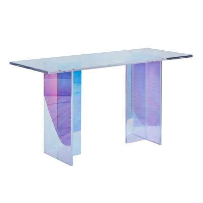 China Other Acrylic Desk Acrylic Table Gleam Computer Desk for sale