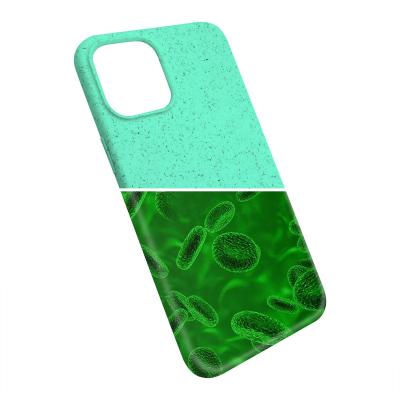 China TENCHEN Shockproof Antibacterial Organic Phone Case , Plastic Free Plantbased Compostable Phone Cover For iPhone 12 for sale