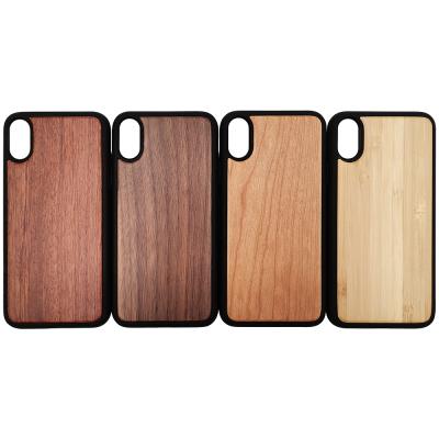 China Customized Cell Phone Grain Cell Phone Wooden Cases TENCHEN Custom Logo Natural Wooden Case Real For iPhone 1112 for sale