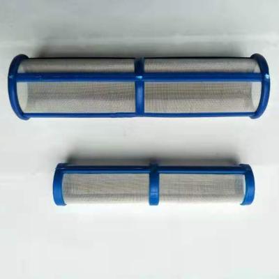 China Sorts Filtration Industry Stainless Steel Metal Wire Mesh Perforated Cylinder Filter Tube for sale