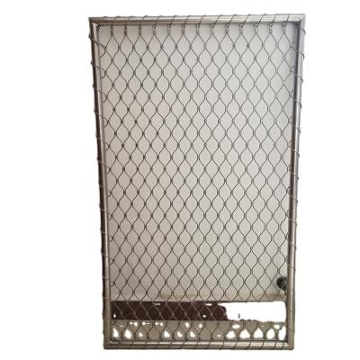 China Plain weave 316 316L SS rope cable wire netting/stainless steel wire rope mesh netting/zoo mesh for sale