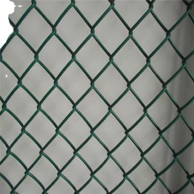 China Easily Assembled Galvanized Diamond Wire Mesh Chain Link Fence From China Manufacturer for sale